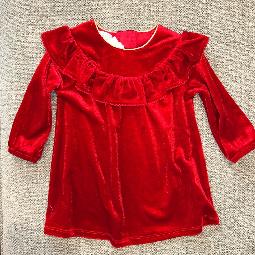 Red Velvet Kids Top
